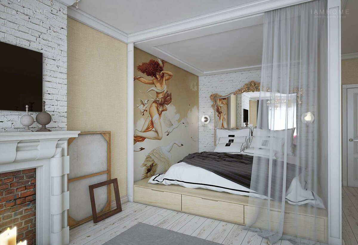 Спальня Дизайн В Квартире Идеи Фото