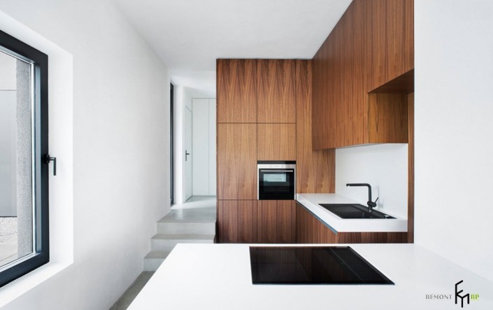 Дизайн кухня коридор обои