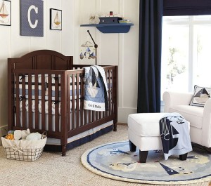 Комната малыша в морском стиле