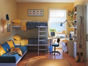 Пример комнаты для двух мальчиков
