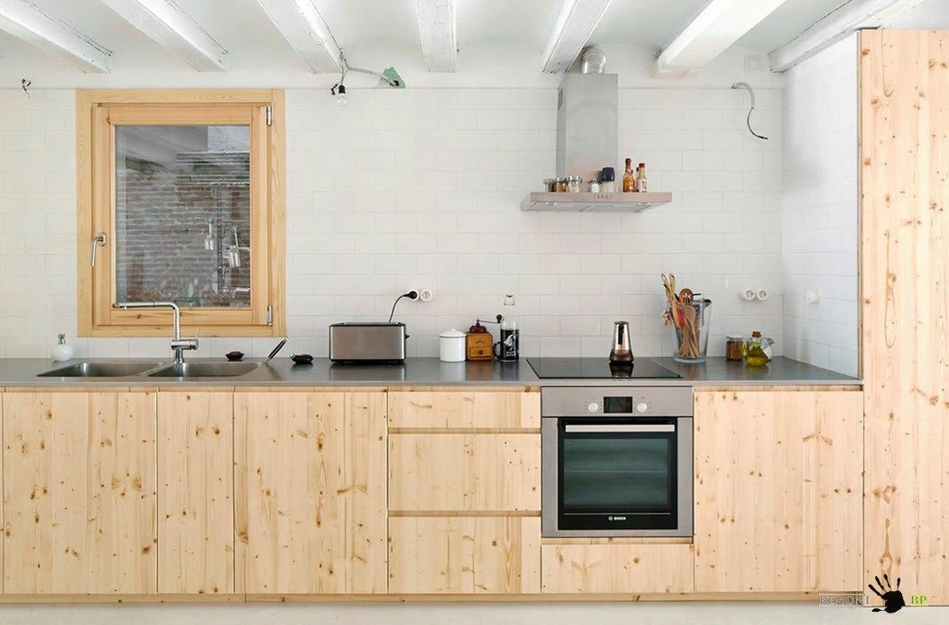 Идеи оформления прямых кухонь на 4 метра