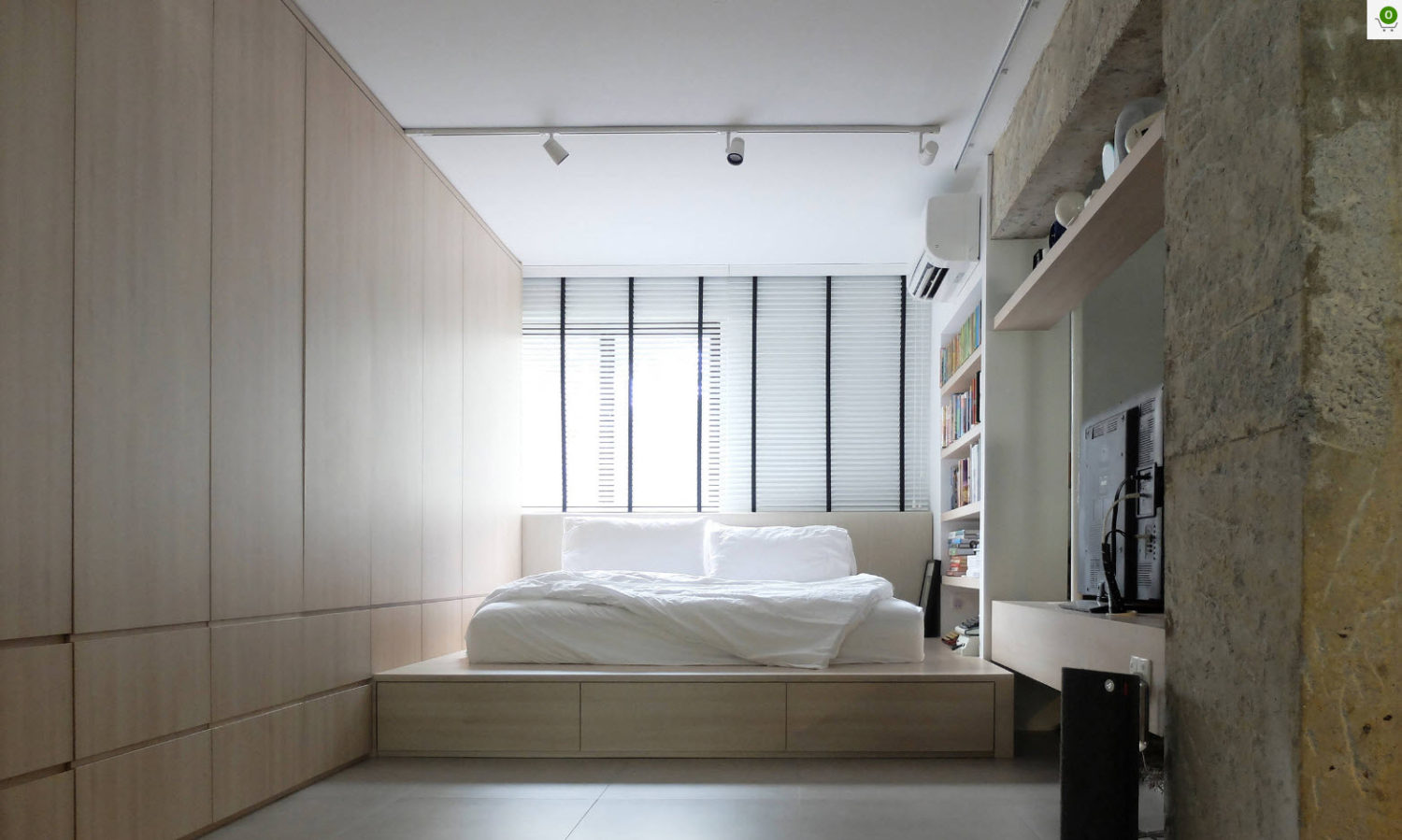Спальня в минималистическом стиле 12 кв.м в хрущевке