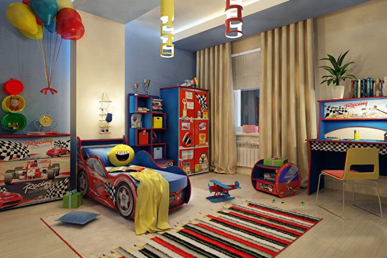 Набор мебели в детскую комнату для мальчика
