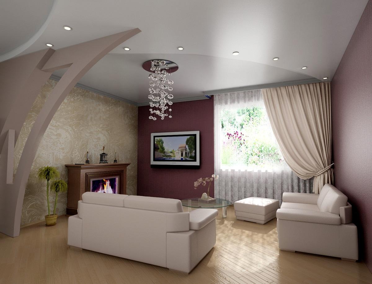 Превратите свой зал в уютное место с подвесными потолками